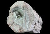 Crystal Filled Dugway Geode (Polished Half) #67478-3